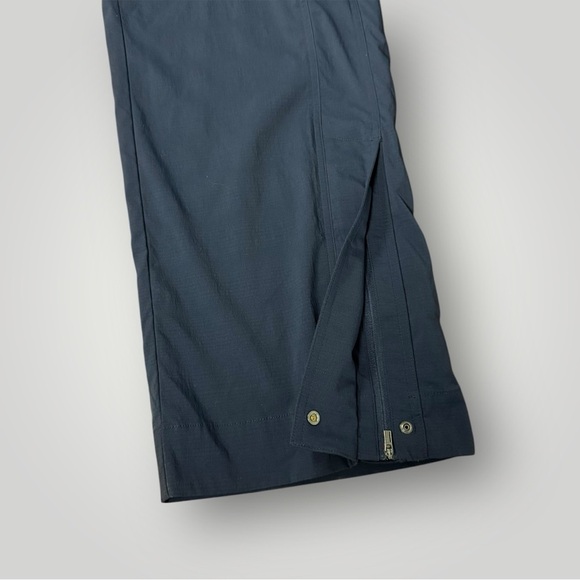 ATHLETA TREKKIE HIGH RISE PARACHUTE PANT Navy Blue Sz 4p - Picture 13 of 15